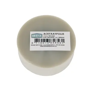 Band bavarois doorschijnend 4cm