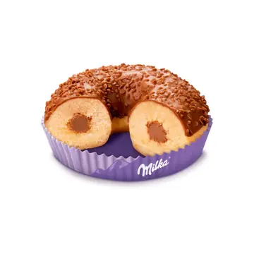 Molco donuts milka gevuld 65g 48st