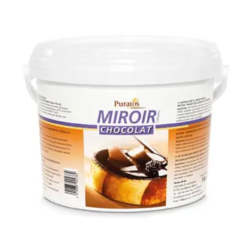 Puratos miroir glassage chocolat noir
