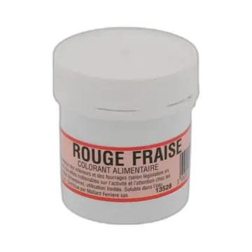 Colorant rouge fraise poudre mallard 60gr
