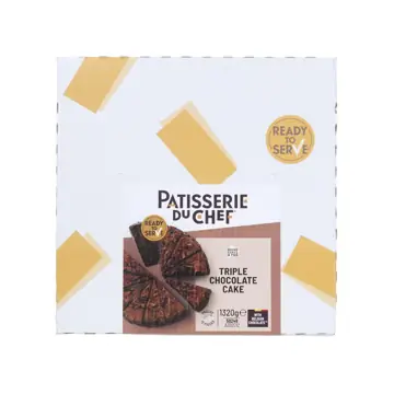 A302c12 triple chocolate cake