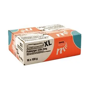 Mora fishburger xl 15x120gr