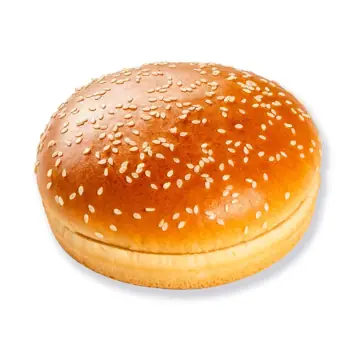 Pastridor 4,5" hamburger bun met sesam 227154