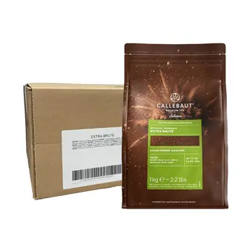 Callebaut cacaopoeder gealkaliseerd extra brute - dcp-22boexb-e0-89b