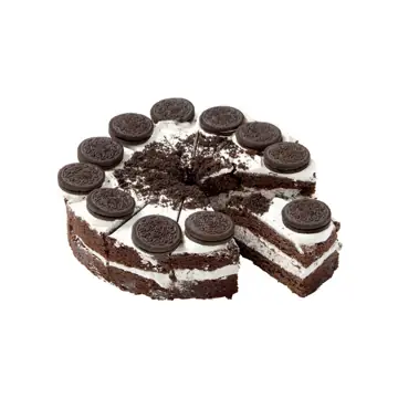 Taart biscuit met oreo