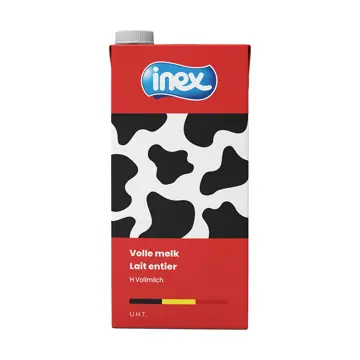 Inex volle melk bric 12x1l 3674