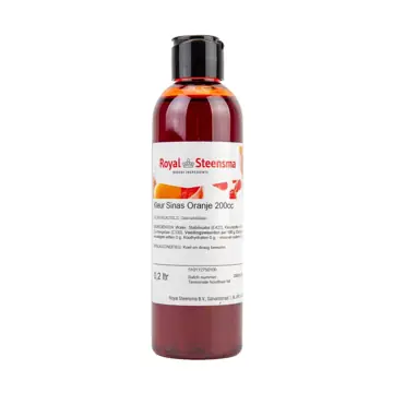 Kleurstof oranje liquide 190ml