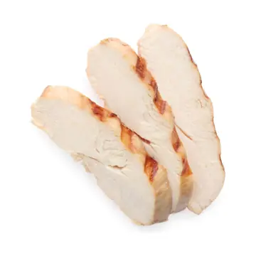 Poulet tranchettes filet cuit roti halal
