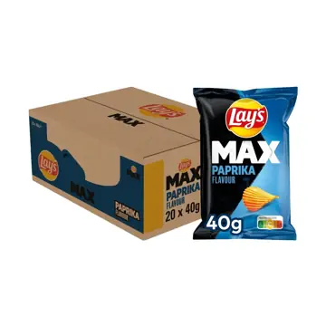Lay's chips paprika 20x40gr be