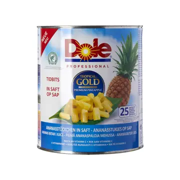 Ananas gold stukjes op sap fstat 24/567g