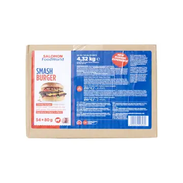 Gourmet smash burger halal 70% - 20%mg