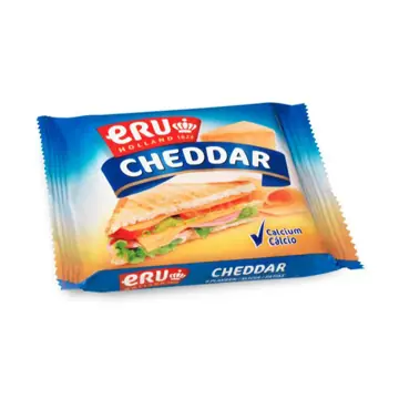 F. gesmolten cheddar 88 sneden 12.3g