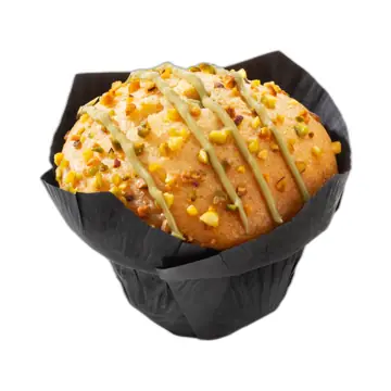 B&b bl pistachio muffin 120g 12st