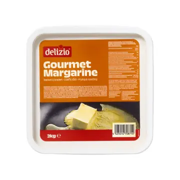 Delizio gourmet margarine 6x2kg