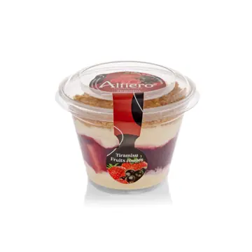 Alfiero tiramisu fruits rouges 12x100gr