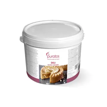 Puratos deli salted caramel cream filling