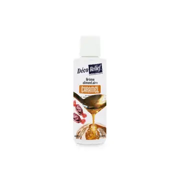 Déco relief vloeibaar eetbaar kleurstof caramelbar 125ml