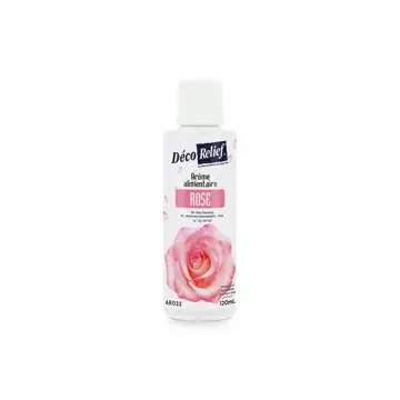 Déco relief vloeibaar voedsel kleurstof roos 125ml