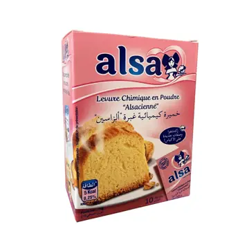 Alsa levure chimique en poudre 10 x 7 gr