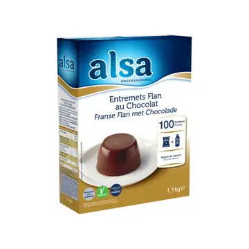 Alsa flan chocolade 65gr