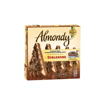 Almondy taart toblerone hazelnoot 1kg