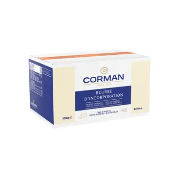 Corman boter 82% incorpo blauw brioche & cake caroteen